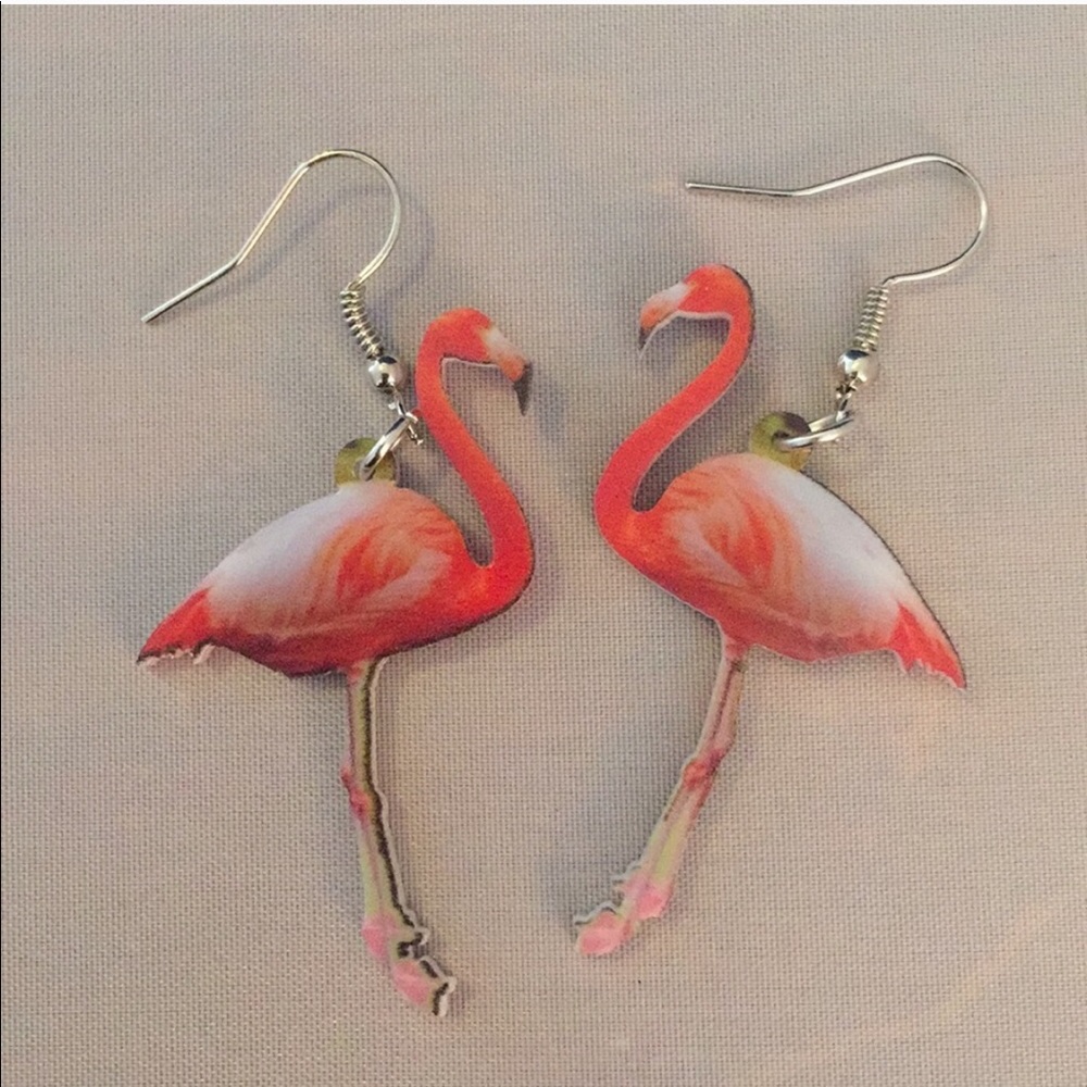 Pink Flamingo EARRINGS
